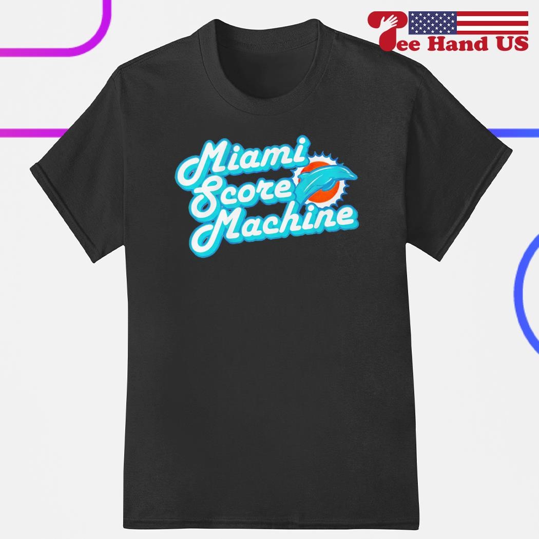 Miami Score Machine t-shirt now available from BreakingT - The Phinsider