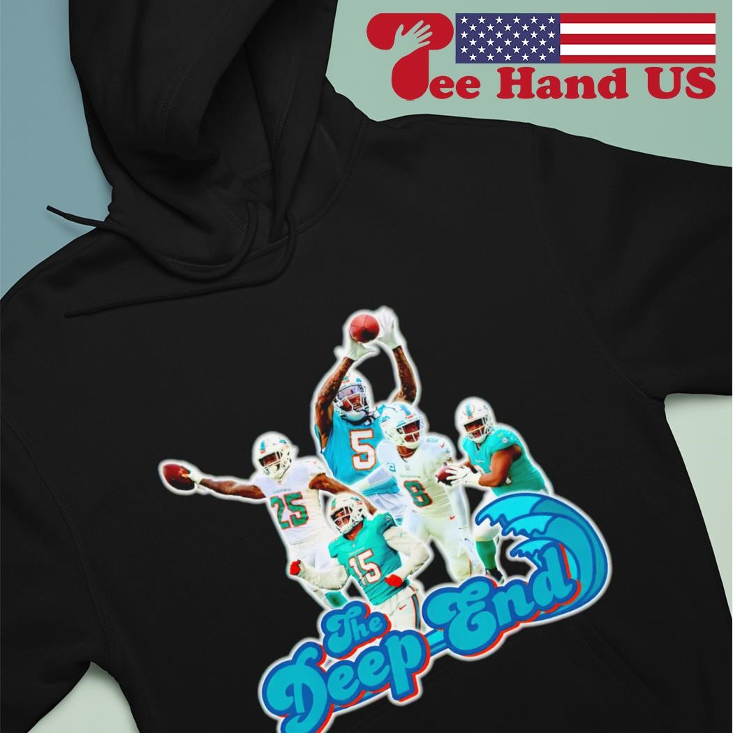 Official miami Dolphins The Deep End T-Shirts, hoodie, tank top, sweater  and long sleeve t-shirt