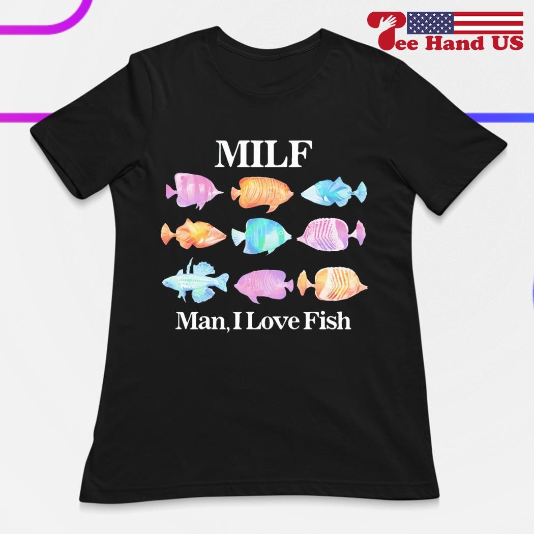 FISHING - MILF MAN I LOVE FISHING' Men's Longsleeve Shirt