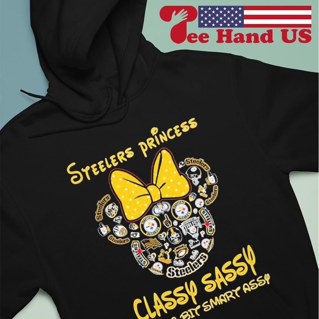 Funny pittsburgh Steelers princess classy sassy and a bit smart assy shirt,  hoodie, sweater, long sleeve and tank top