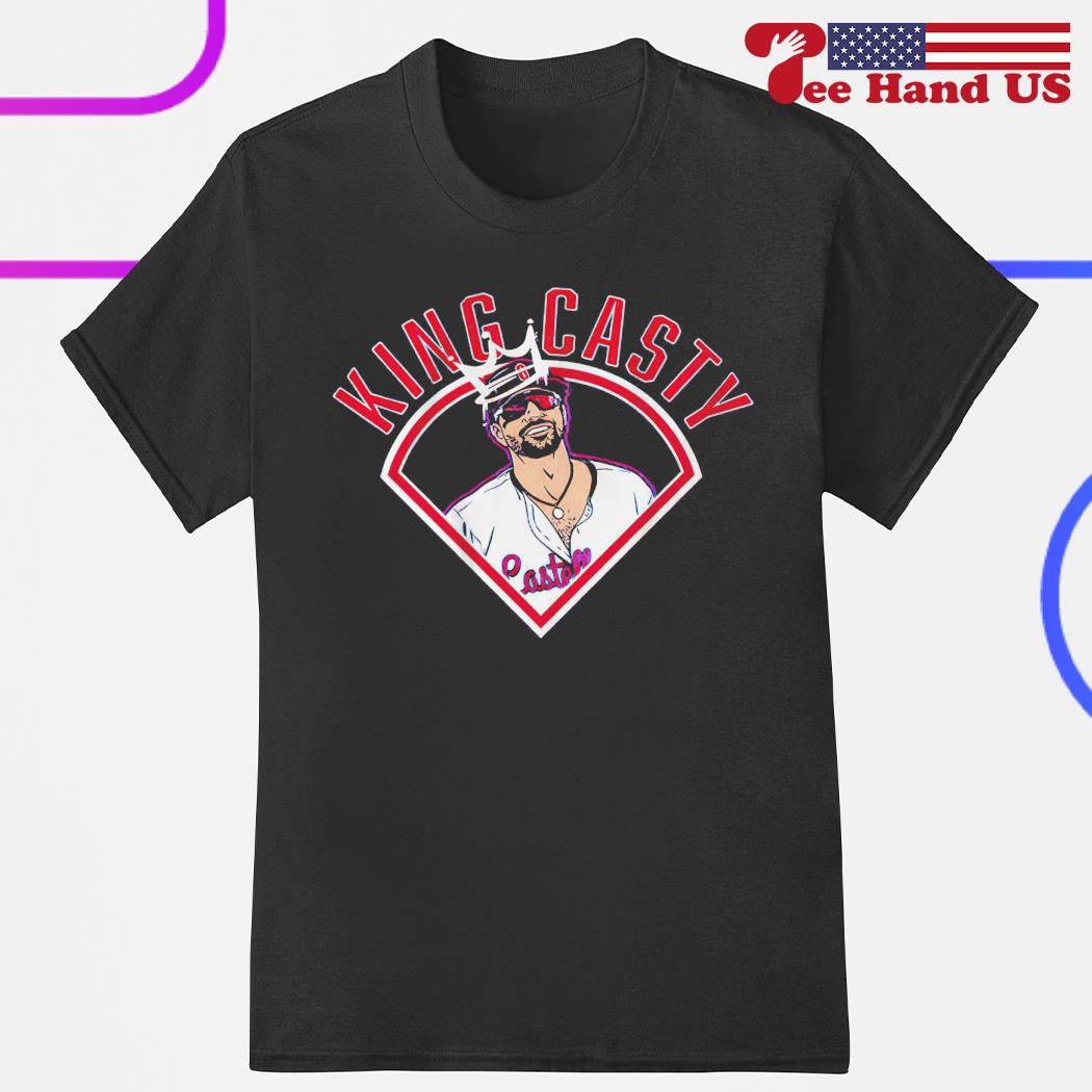 Nick Castellanos Philadelphia Phillies Casty Making History x2 First Player  In MLB History Poster Shirt, hoodie, sweater, long sleeve and tank top