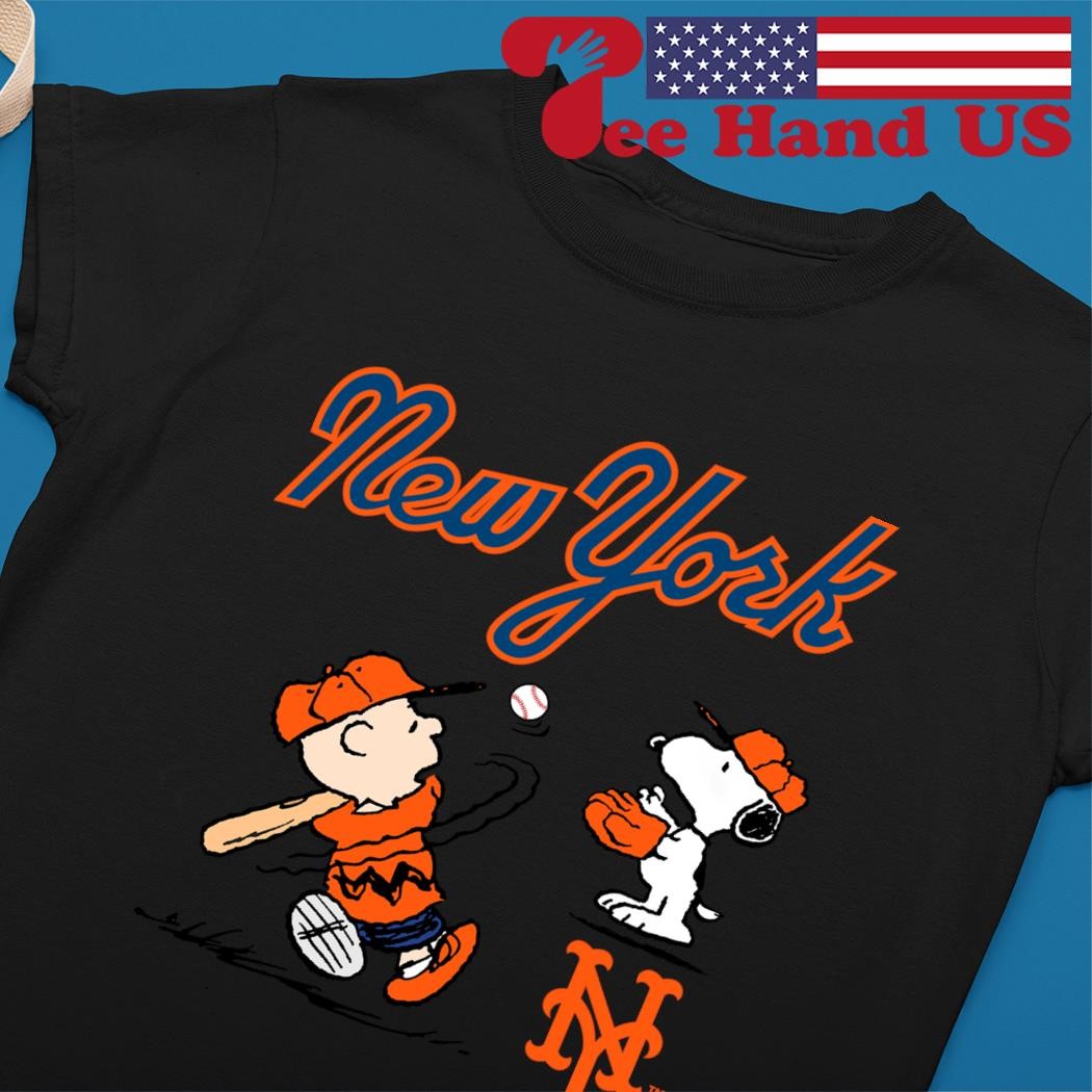 Peanuts Charlie Brown And Snoopy Playing Baseball New York Mets shirt,  hoodie, sweater, long sleeve and tank top