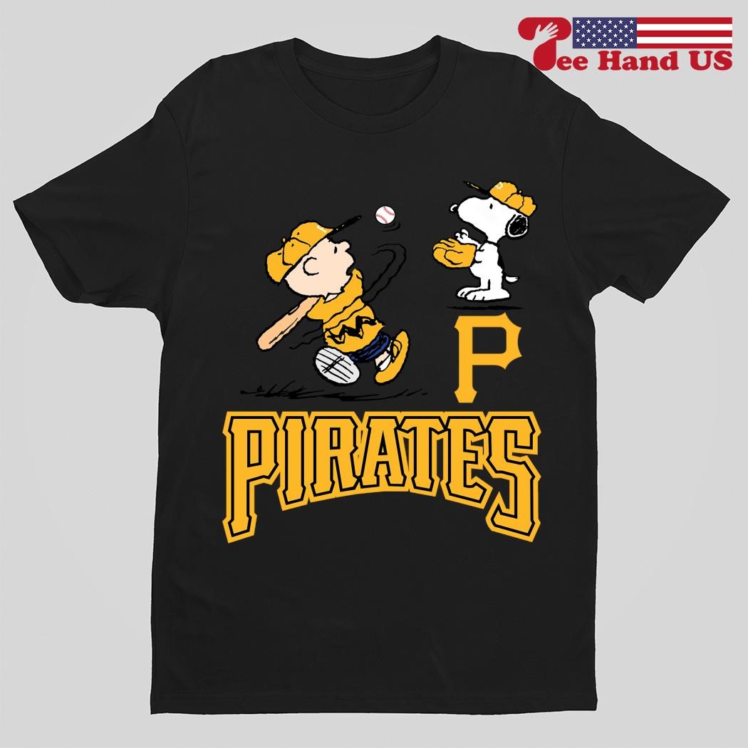 Peanuts Charlie Brown And Snoopy Playing Baseball Pittsburgh Pirates shirt,  hoodie, sweater, long sleeve and tank top