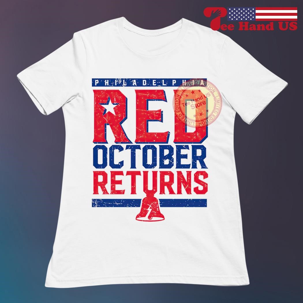Red October Phillies Shirt Sweatshirt Hoodie Mens Womens Kids