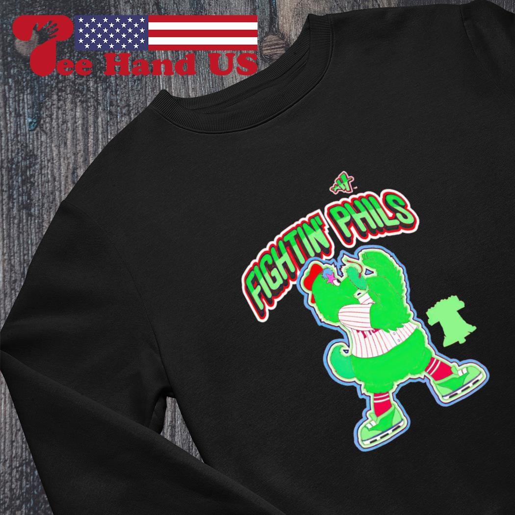 Phillie Phanatic” graphic tee, tank, pullover crewneck, pullover