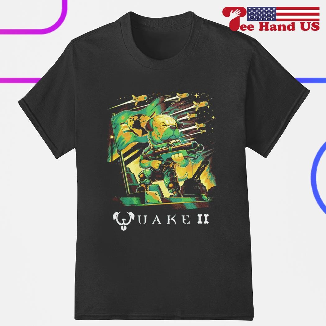 QuakeCon QUAKE II shirt, hoodie, sweater, long sleeve and QuakeCon QUAKE II shirt, hoodie, sweater, long sleeve and