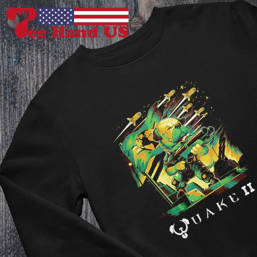 QuakeCon QUAKE II shirt, hoodie, sweater, long sleeve and