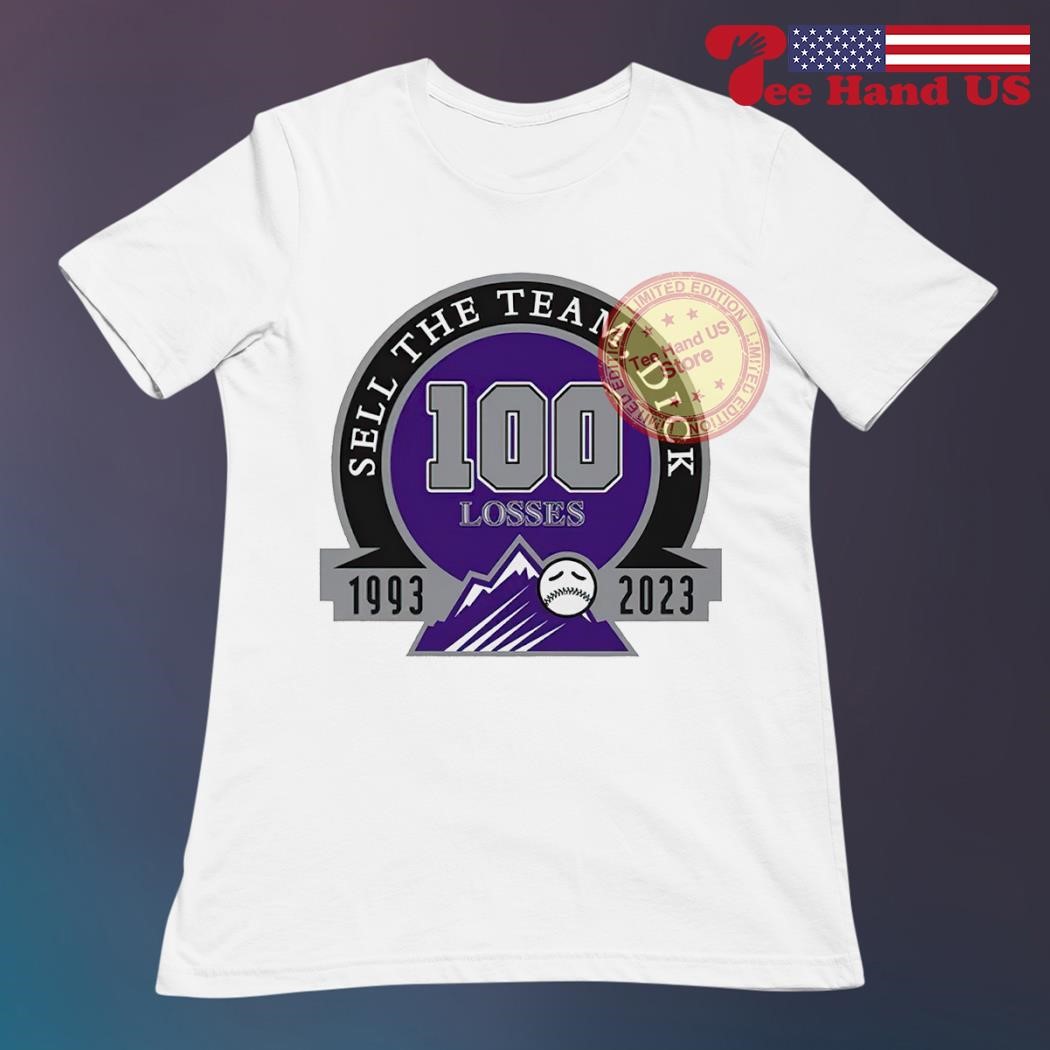 Sell the team dick 100 losses 1993 2023 shirt, hoodie, sweater, long sleeve  and tank top