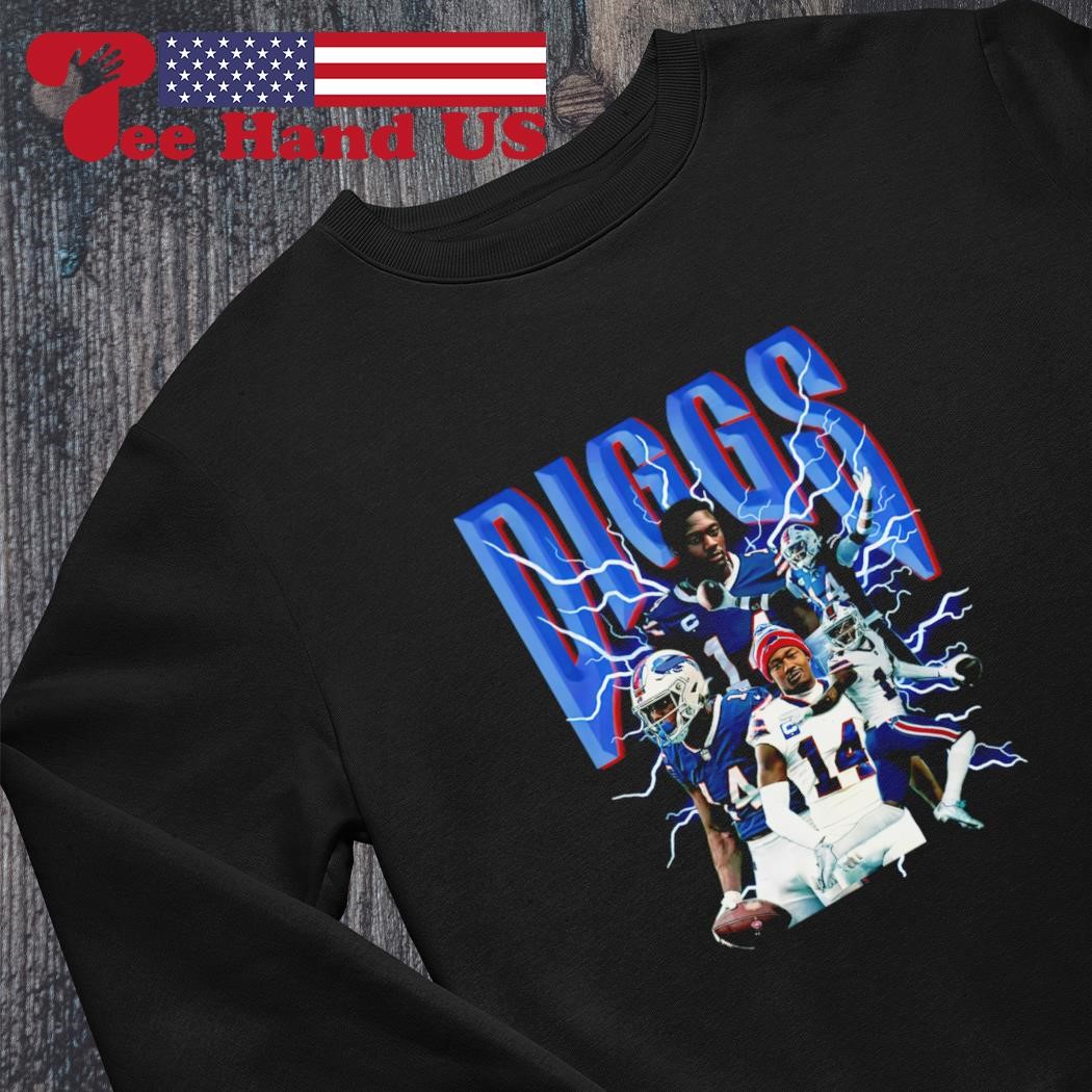 Stefon Diggs 14 Retro Lightning shirt, hoodie, sweater, long sleeve and  tank top