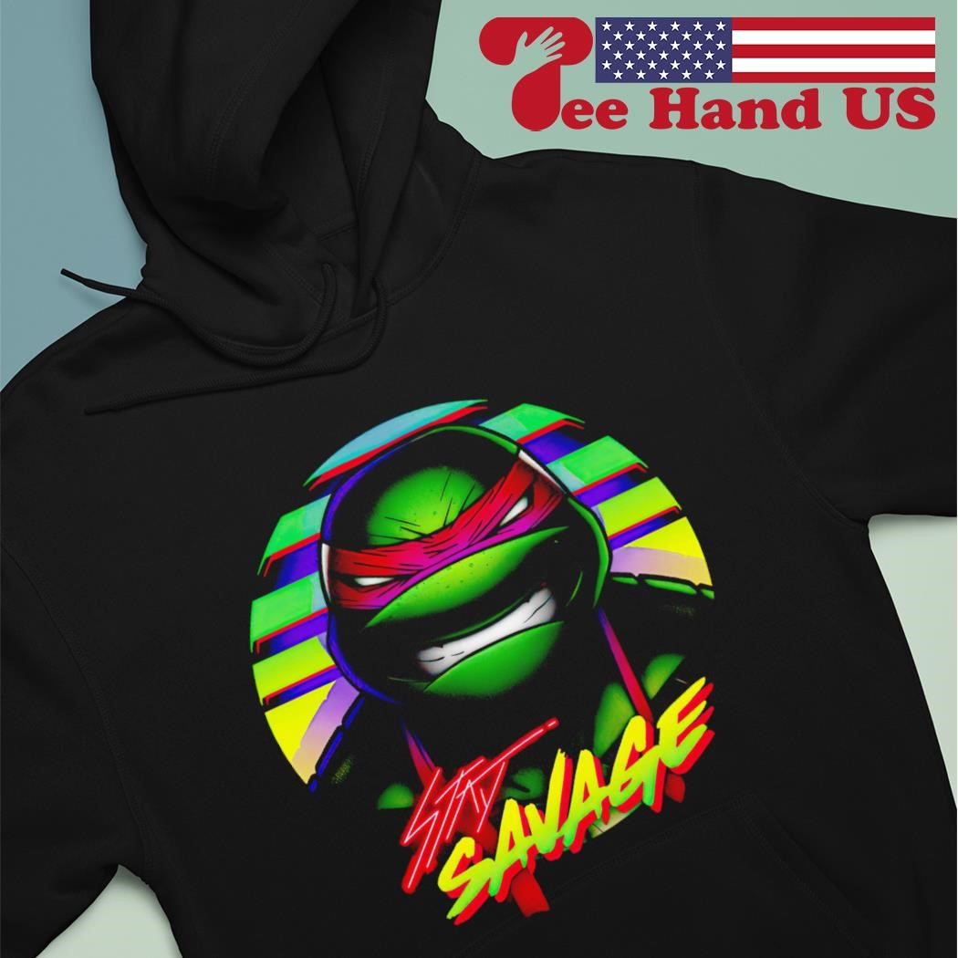 Teenage Mutant Ninja Turtles Raphael stay savage vintage shirt hoodie.jpg