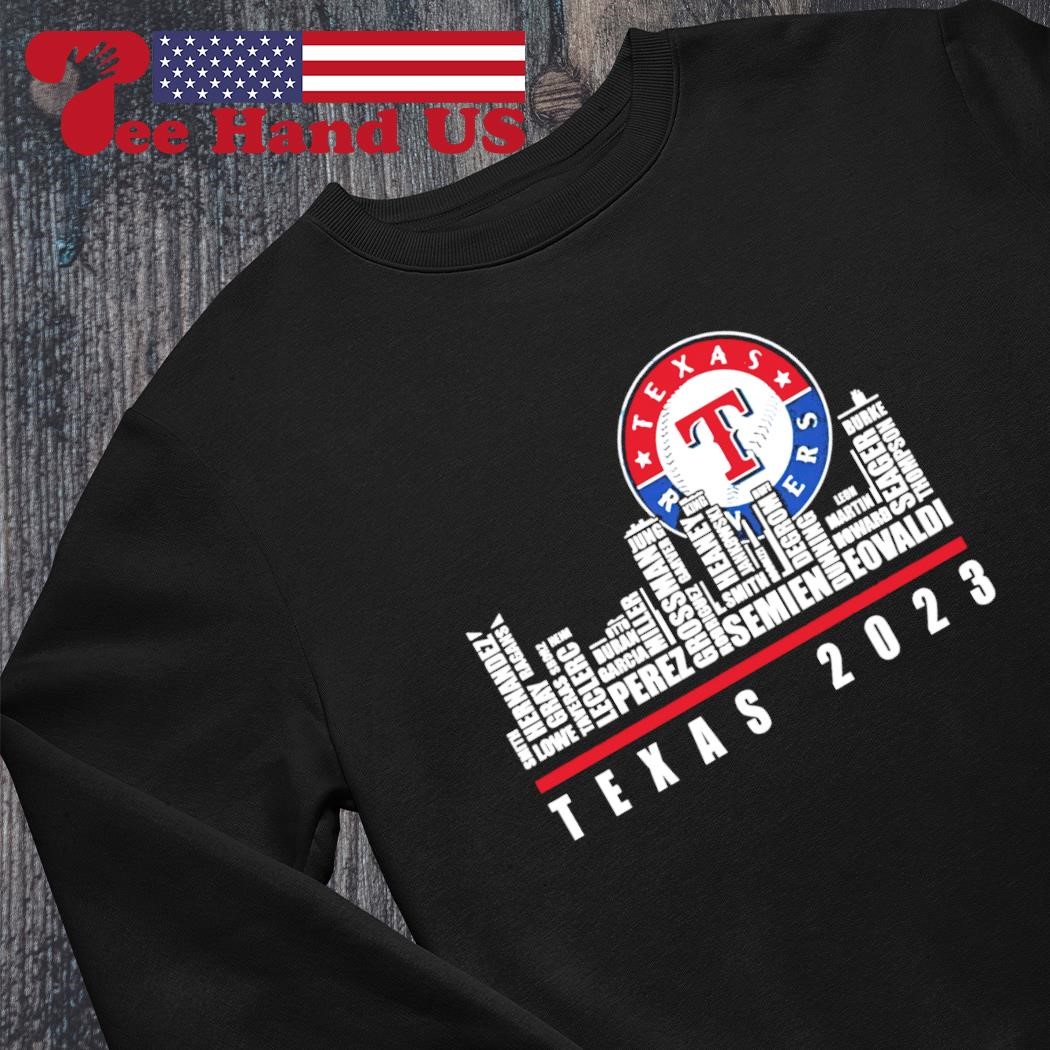 This girl love her Texas Rangers team signatures shirt, hoodie, sweater,  long sleeve and tank top