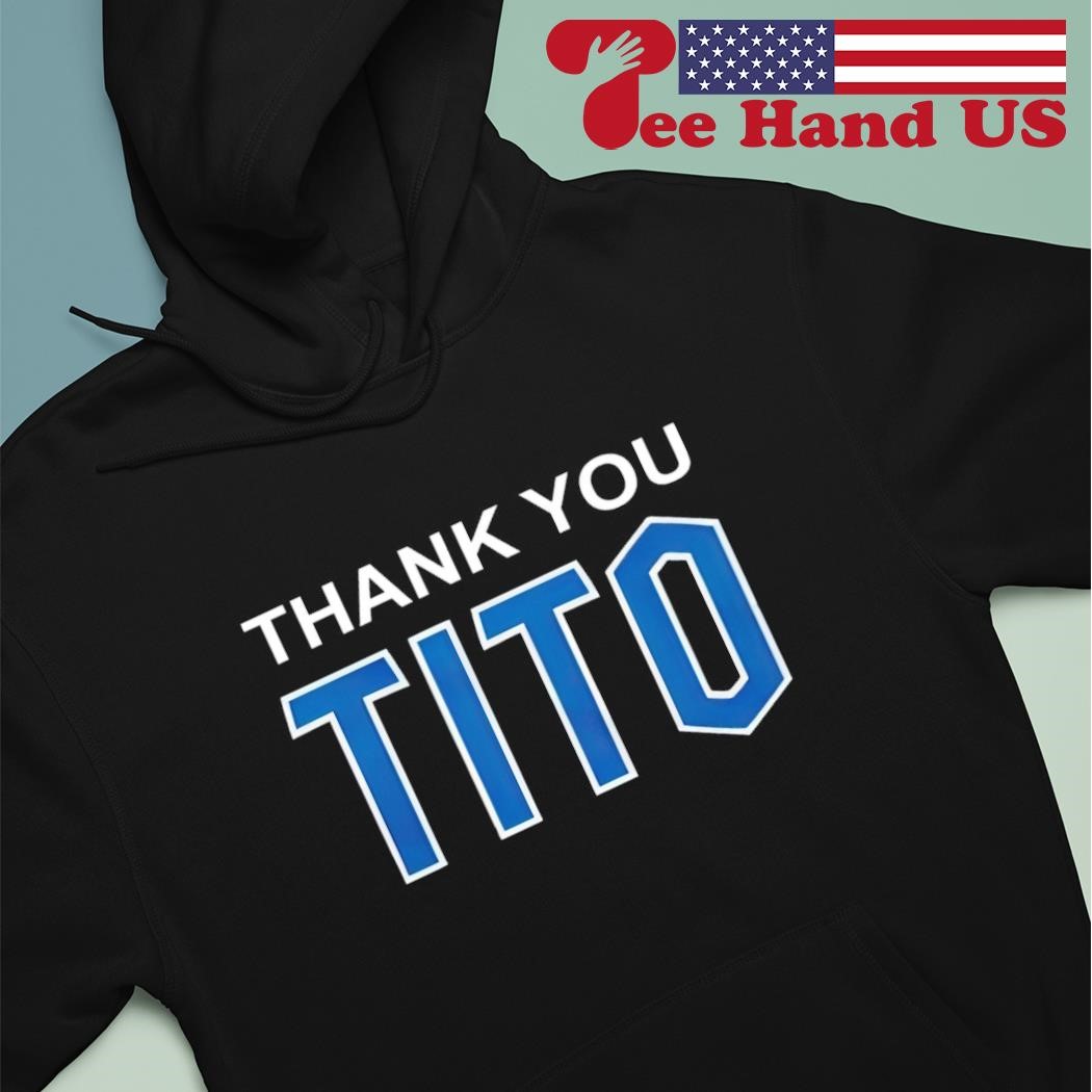 Thank You Tito 700 Wins T-Shirt