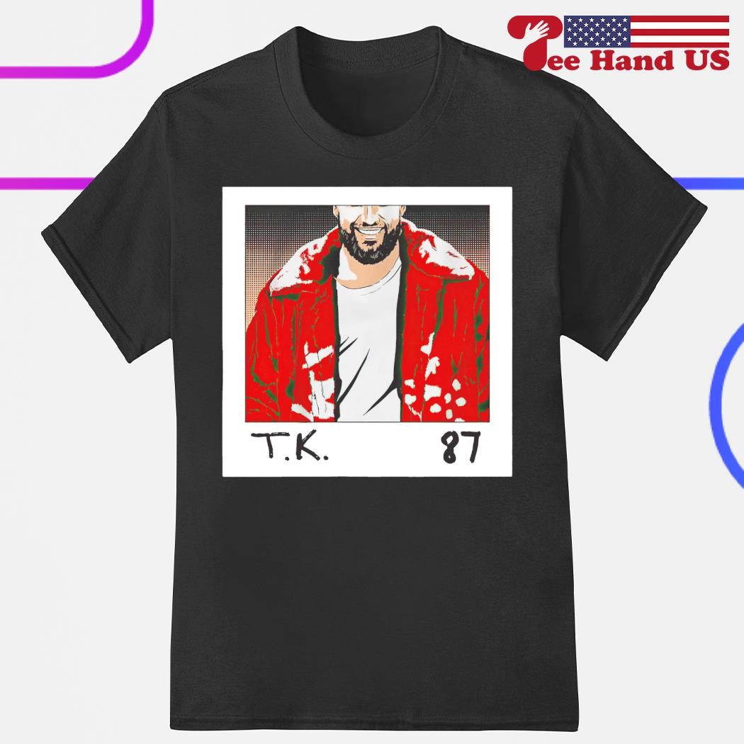 Travis Kelce 87 Player Shirt Youth 5XL Tracking 