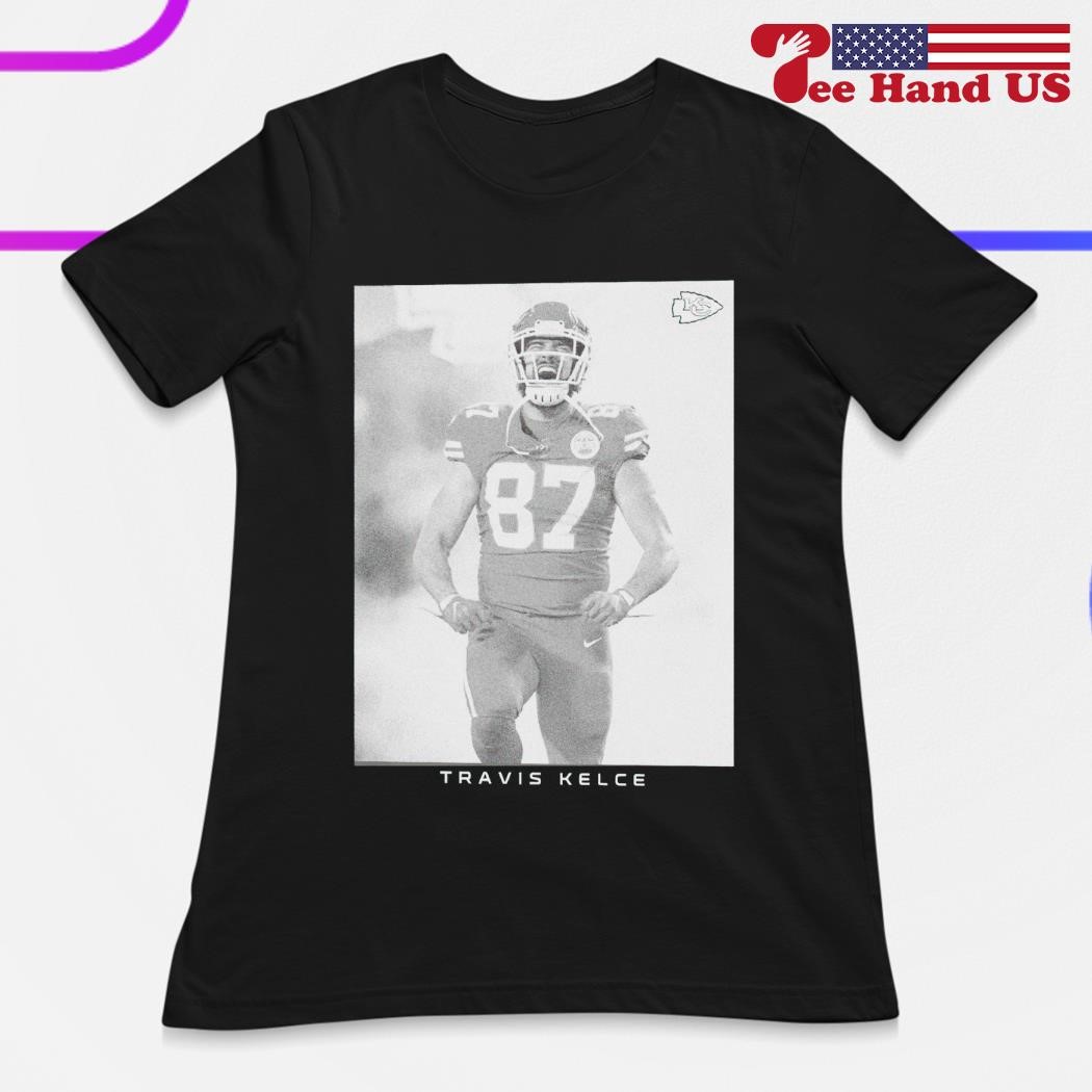 Chiefs Travis Kelce shouting shirt, hoodie, sweater and v-neck t-shirt