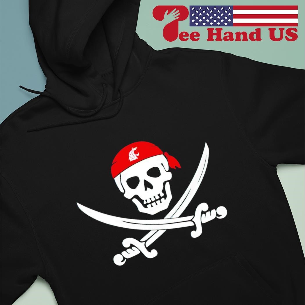Shop4ever Pirate Skull & Crossbones T-Shirt Pirate Flag Shirts