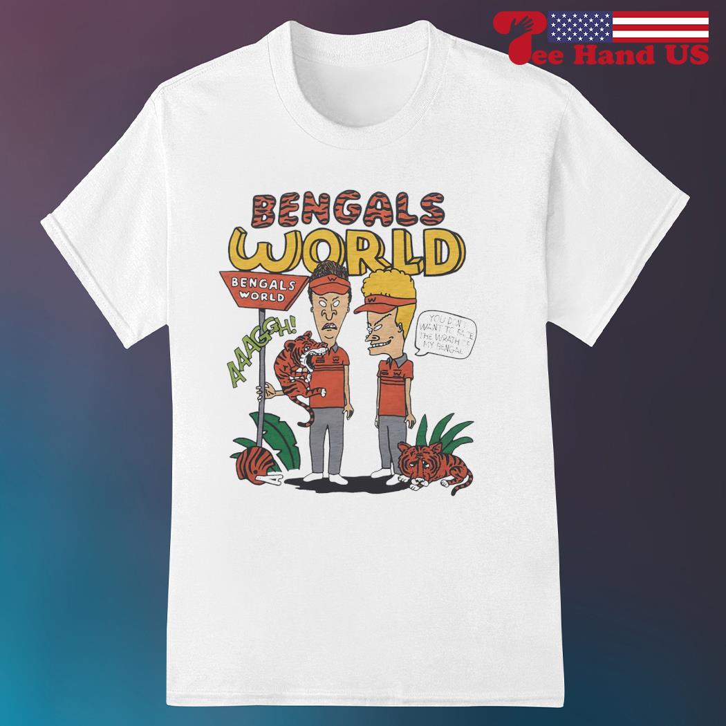 Beavis And Butthead X Cincinnati Bengals World Shirt, hoodie, sweater and  long sleeve