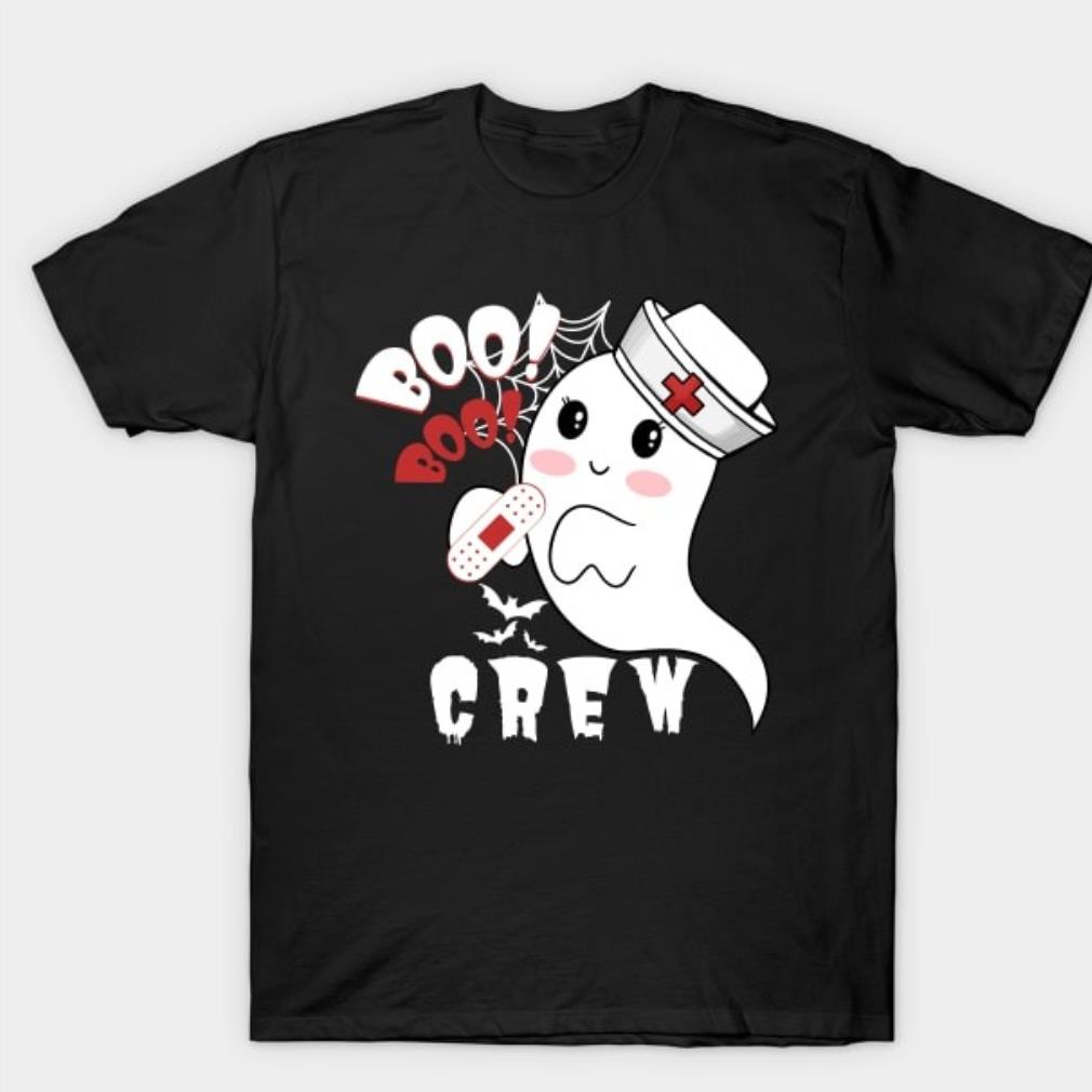 Boo Boo Crew Nurse Ghost T-Shirt Halloween Costume Gift T-Shirt Boo Boo Crew Nurse Ghost T-Shirt Halloween Costume Gift T-Shirt