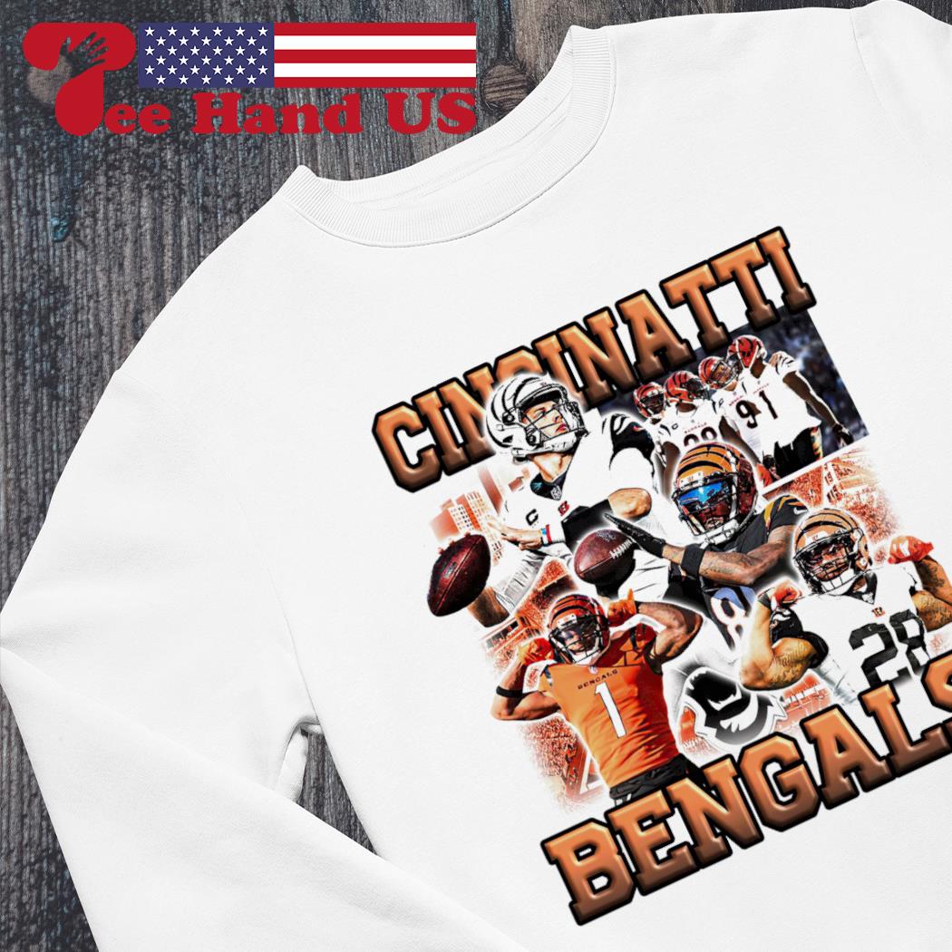 Cincinnati Bengals Team players retro shirt, hoodie, sweater, long