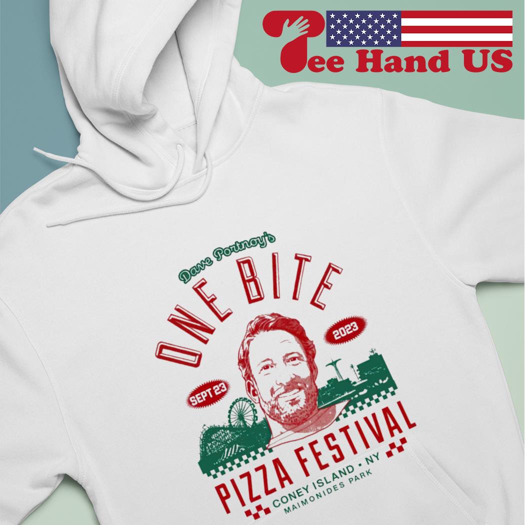 Dave Portnoy's one bite pizza festival Coney Island NY Maimonides park  shirt, hoodie, sweater, long sleeve and tank top