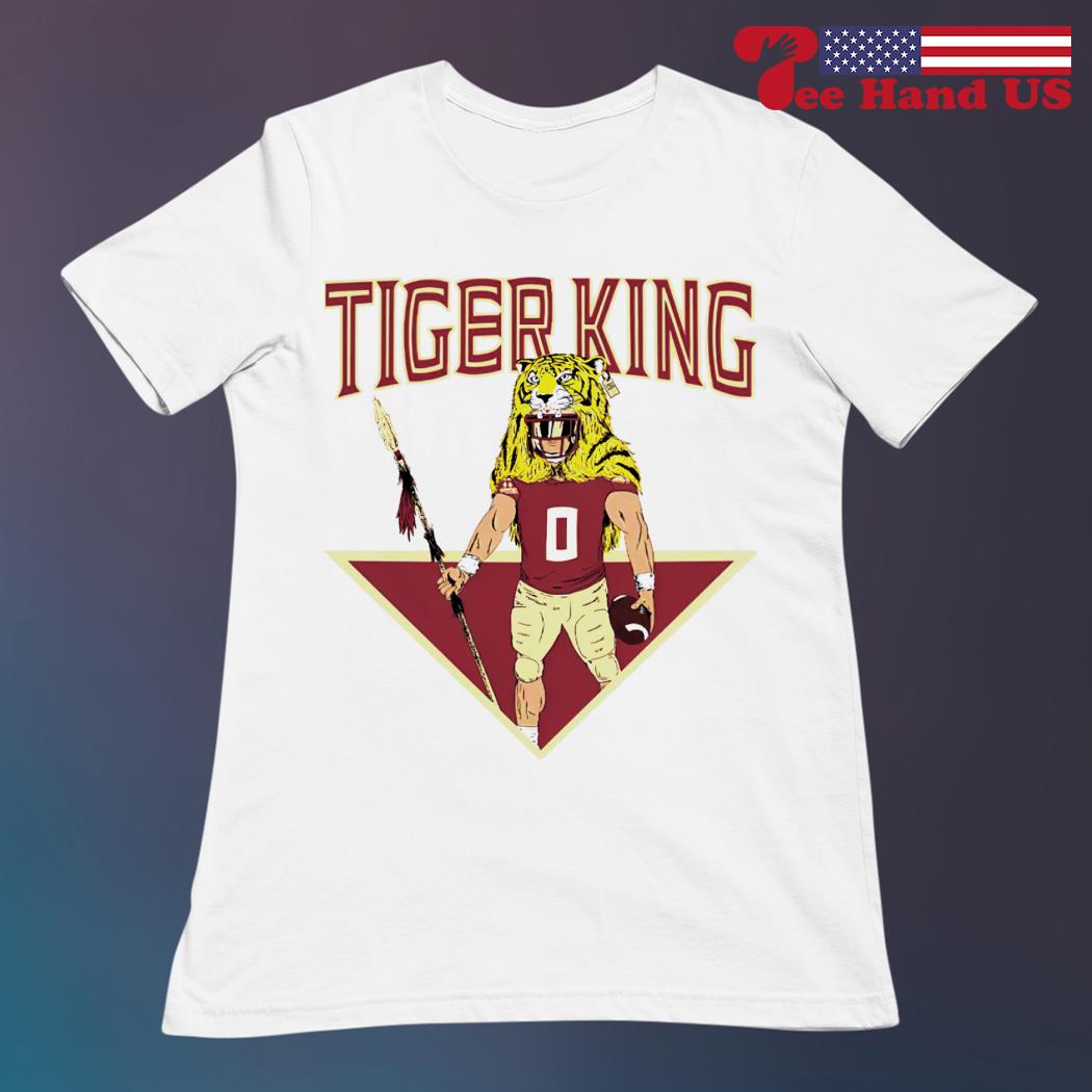 Tiger Print Long Sleeve Shirt, Tiger King