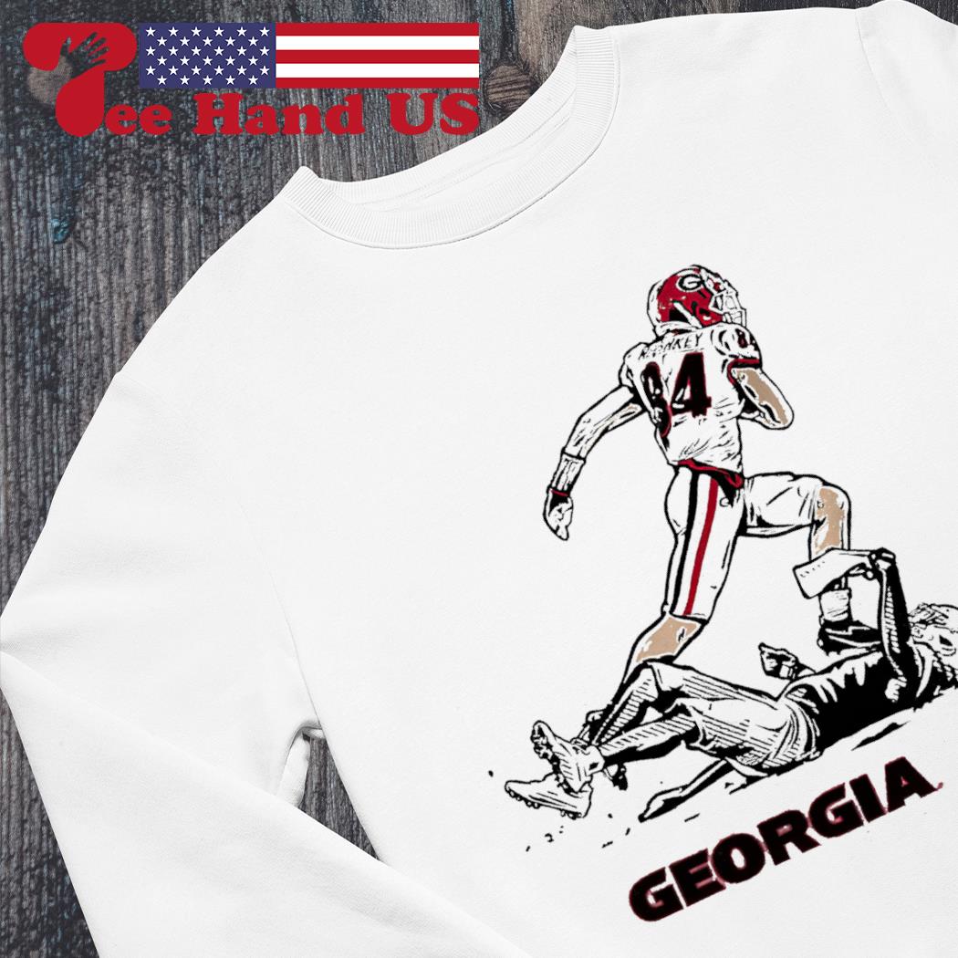 Official Georgia Football ladd mcconkey superstar pose T-shirt