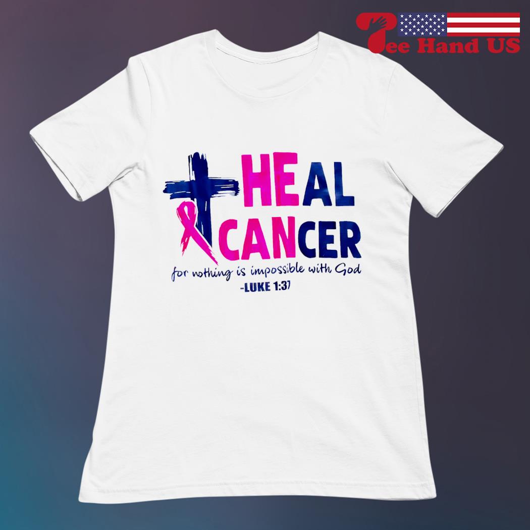 Nothing Is Impossible With God Ladies T Shirt Nothing Is Impossible With God Ladies T Shirt