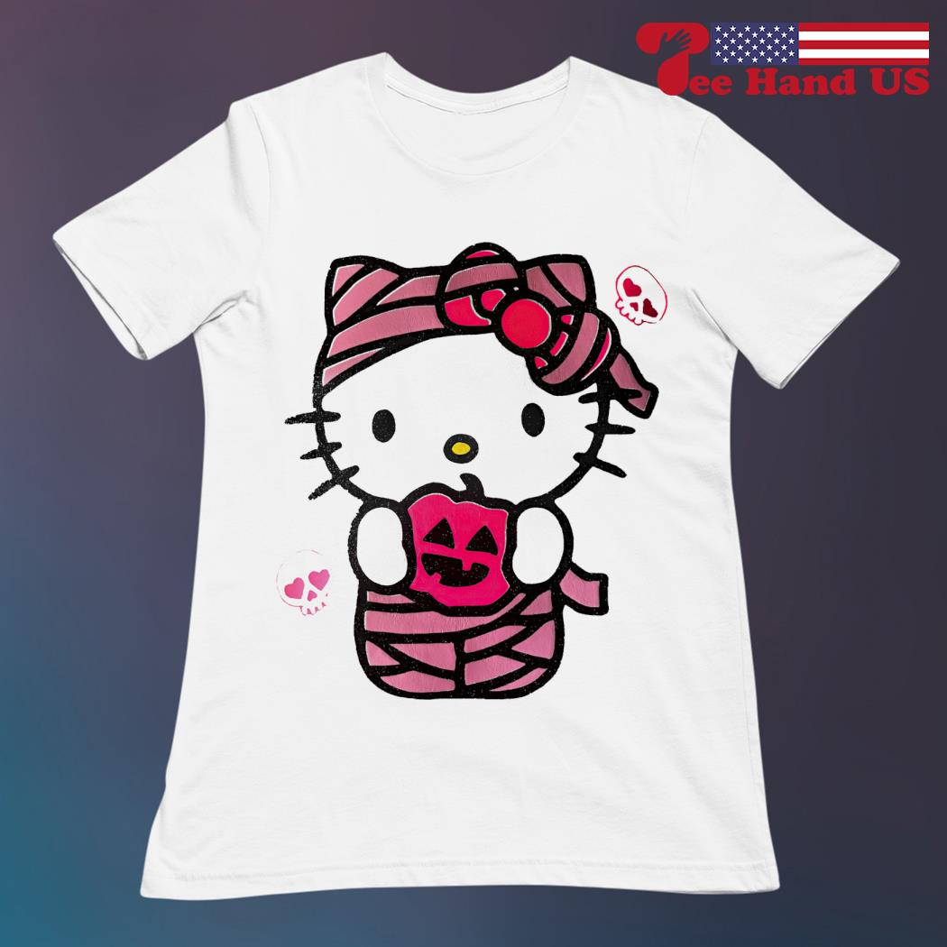 Pretty for Girls Hello Kitty Lovers Tee Short-Black-White / S