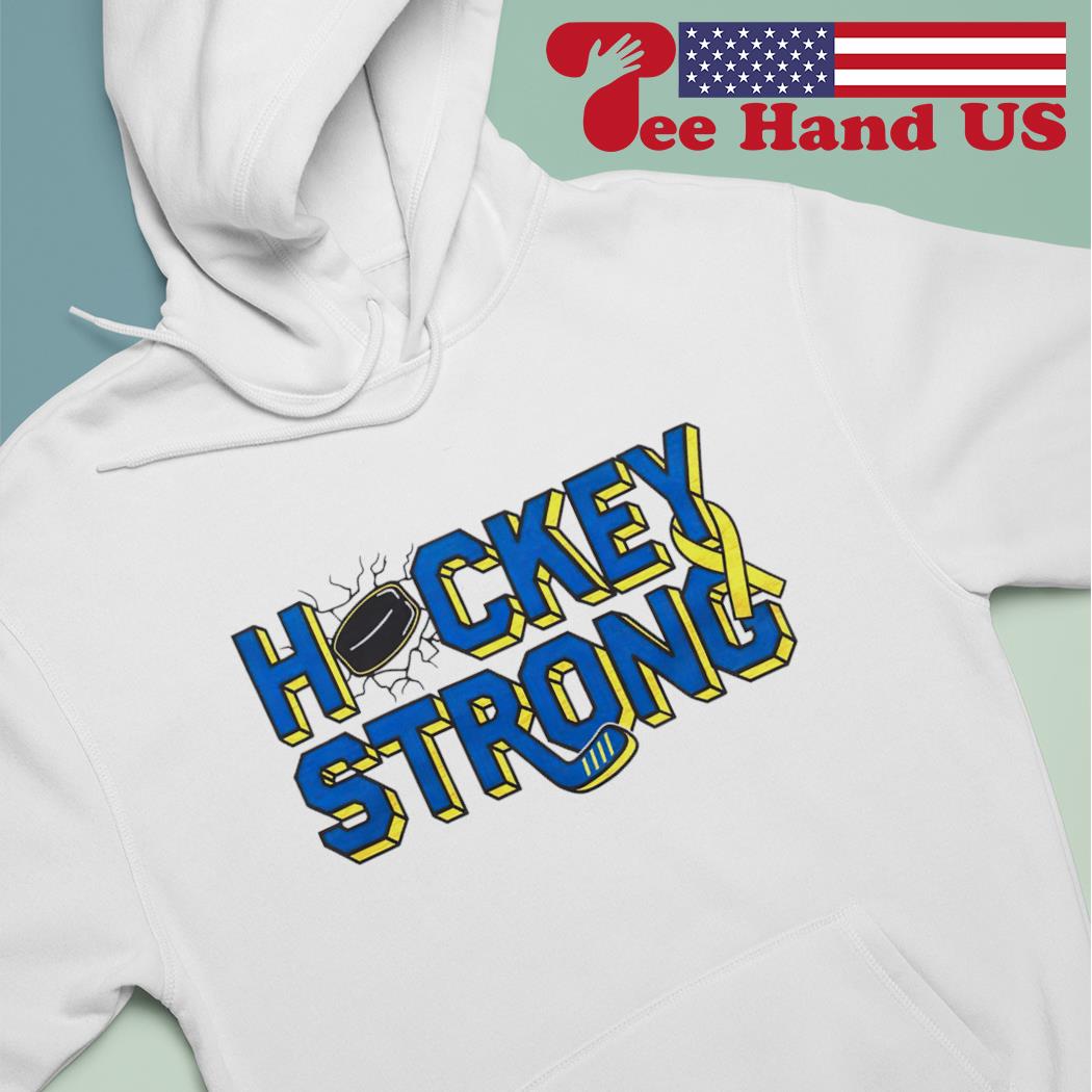 Hockey Strong  Retro Cleveland Clinic Children's Charity T-Shirt