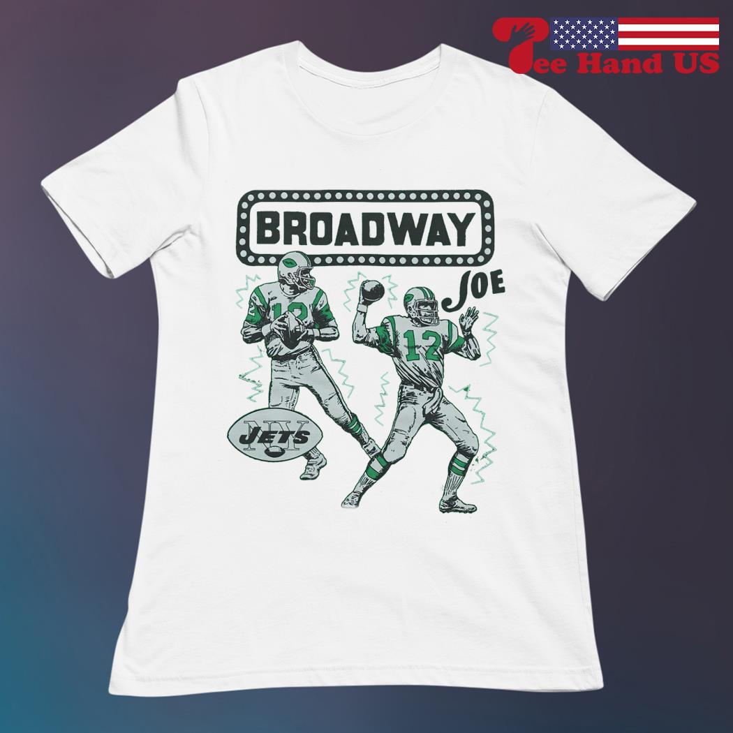 New Broadway Joe Namath of the New York Jets Unisex T-Shirt S-3XL