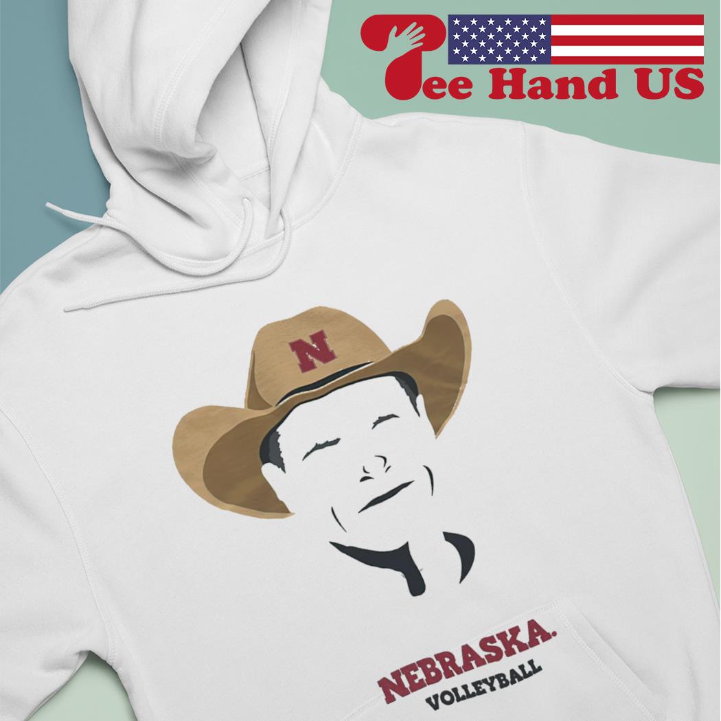 John Cook cowboy Nebraska Volleyball s hoodie