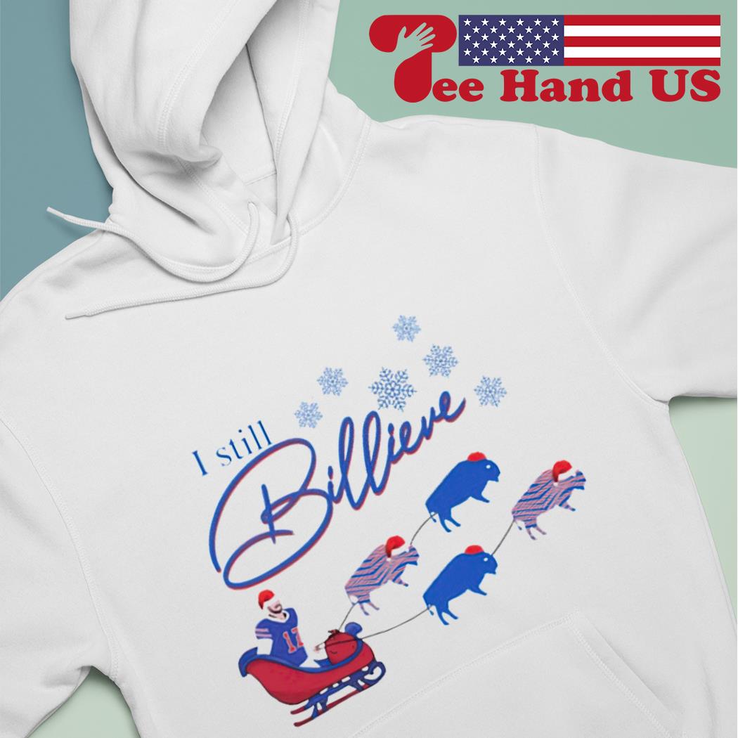 This House Billieves In Santa Shirt - Buffalo Bills Christmas Sweatshirt  Unisex T-shirt