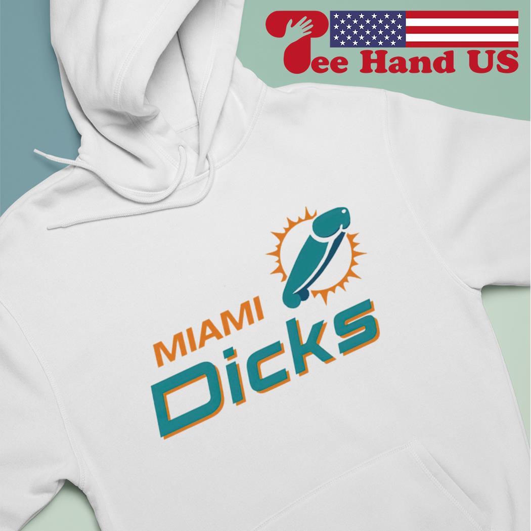 Miami Dolphins Hands High Change Up Long Sleeve T-Shirt - White/Orange