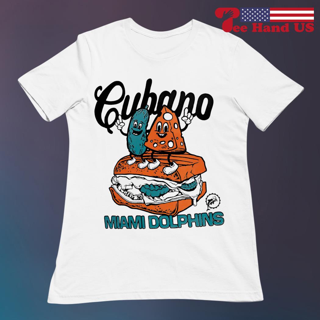Miami Dolphins Cubano guy fieri's flavortown shirt, hoodie, sweater, long  sleeve and tank top