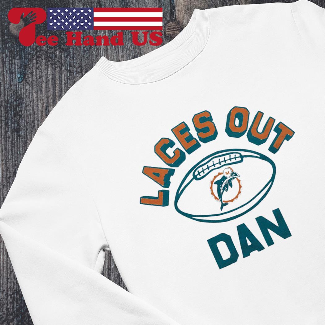 Miami Dolphins Laces Out Dan T-shirt