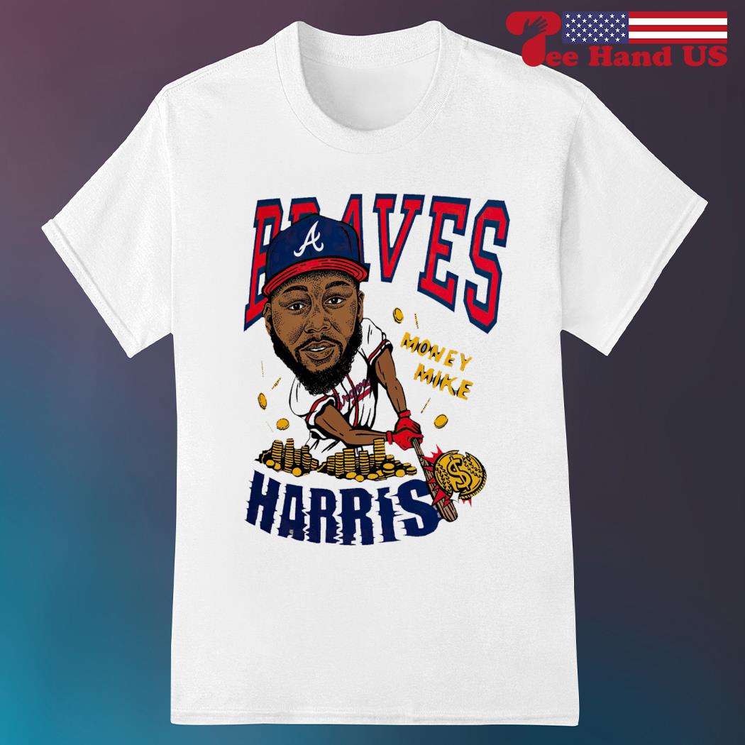 Michael Harris II Atlanta Braves Money Mike Caricature shirt, hoodie,  sweater, long sleeve and tank top