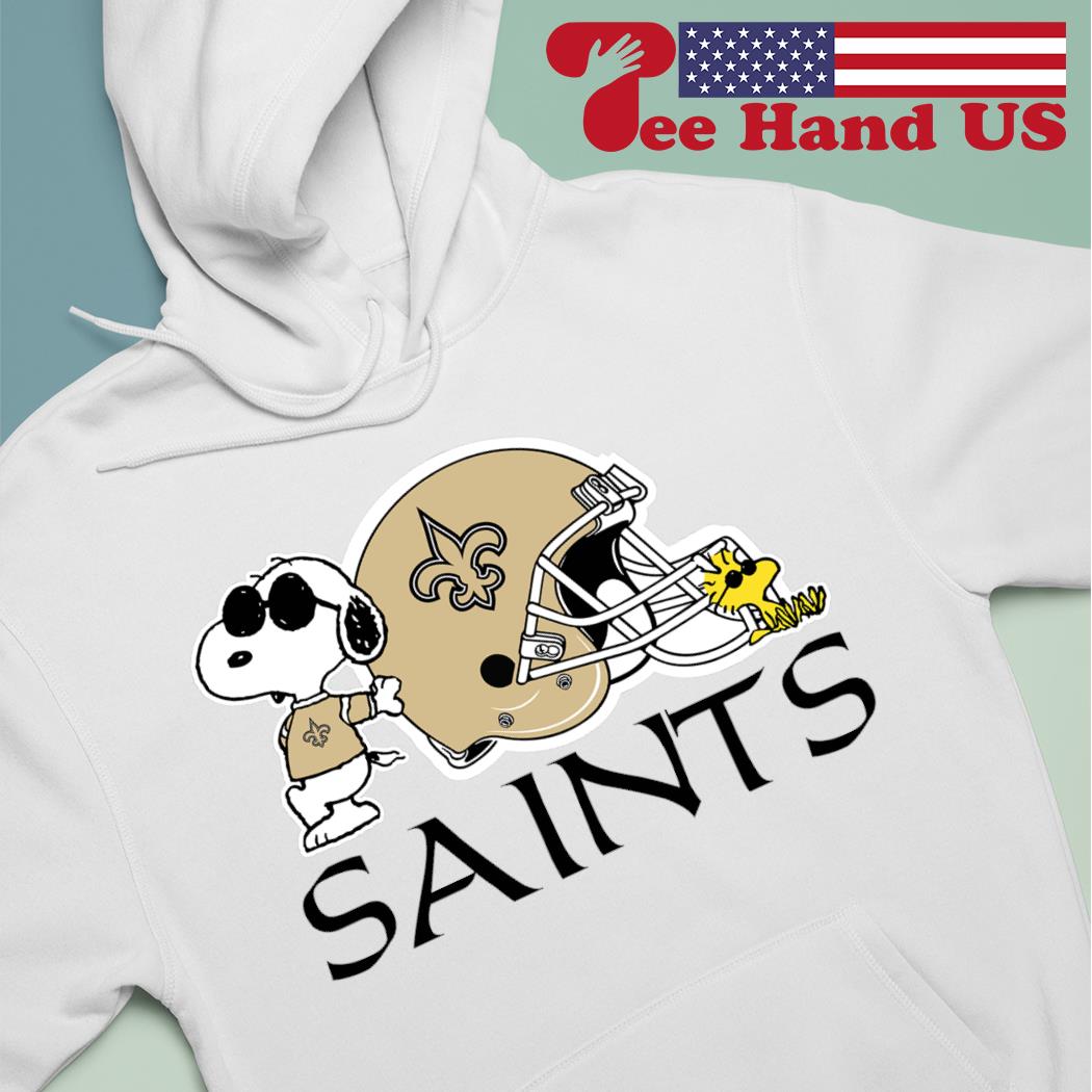 Snoopy And Woodstock New Orleans Saints Halloween Shirt