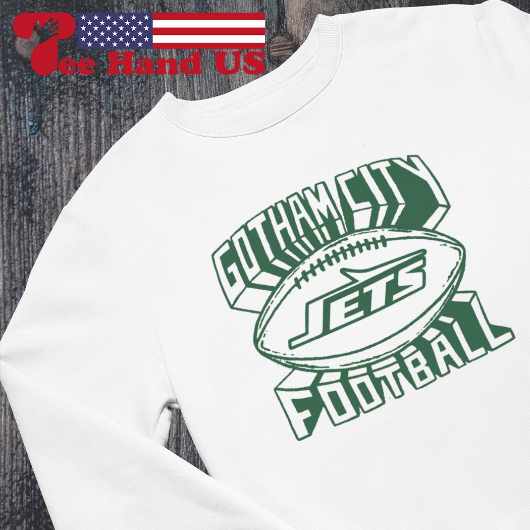 New York Jets Vintage Gotham City Football Shirt - T-shirts Low Price