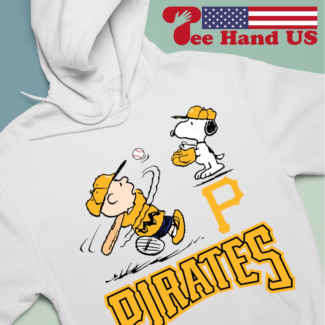 Peanuts Charlie Brown And Snoopy Playing Baseball Pittsburgh Pirates shirt,  hoodie, sweater, long sleeve and tank top