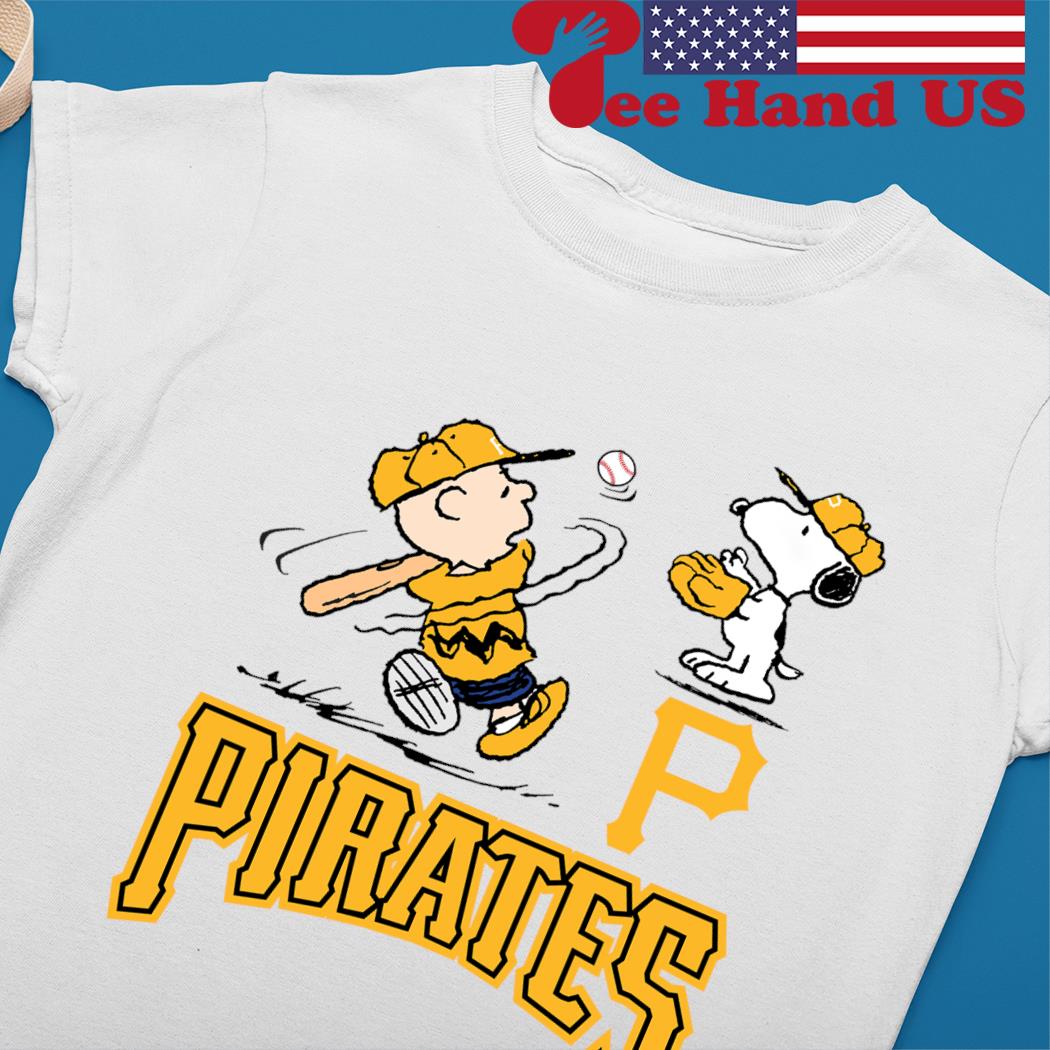 Peanuts Charlie Brown And Snoopy Playing Baseball Pittsburgh Pirates shirt,  hoodie, sweater, long sleeve and tank top