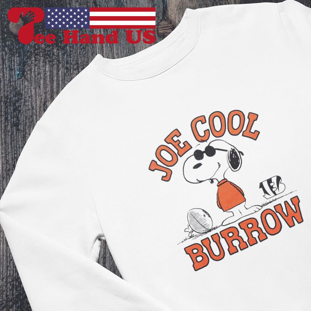 Peanuts Snoopy x Bengals Joe Cool Burrow shirt, hoodie, sweater, long  sleeve and tank top