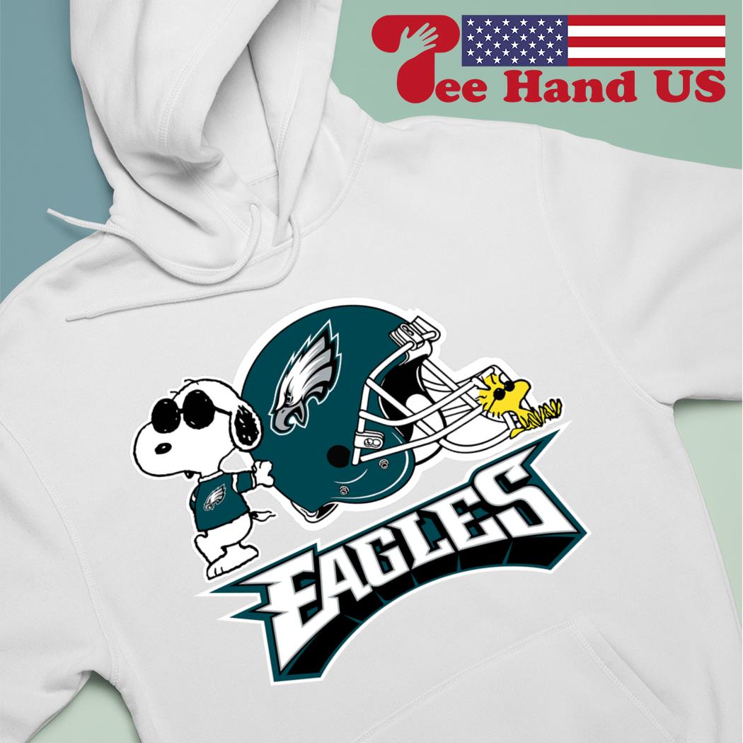 2022 Snoopy And Woodstock Philadelphia Eagles Home Merry Christmas