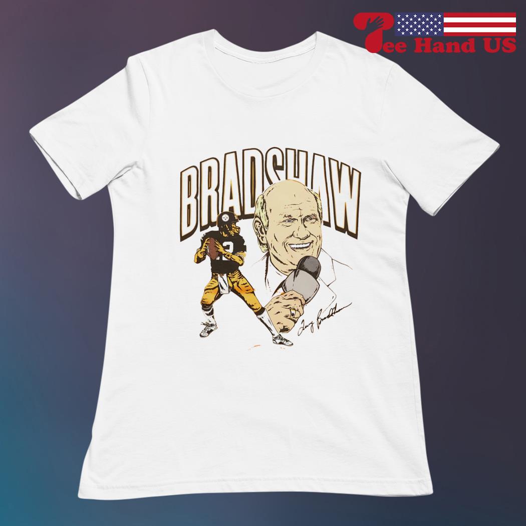 Pittsburgh Steelers Terry Bradshaw Signature Shirt