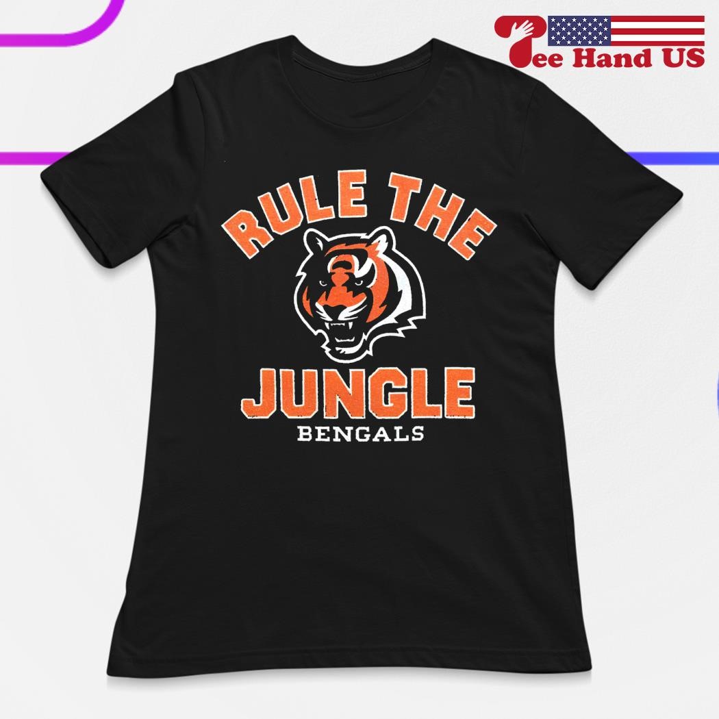 Cincinnati Bengals rule the Jungle logo shirt, hoodie, sweater, long sleeve  and tank top