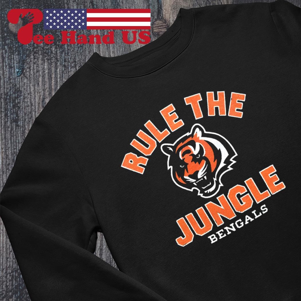 Cincinnati Bengals Rule the jungle shirt, hoodie, sweater, long sleeve and  tank top