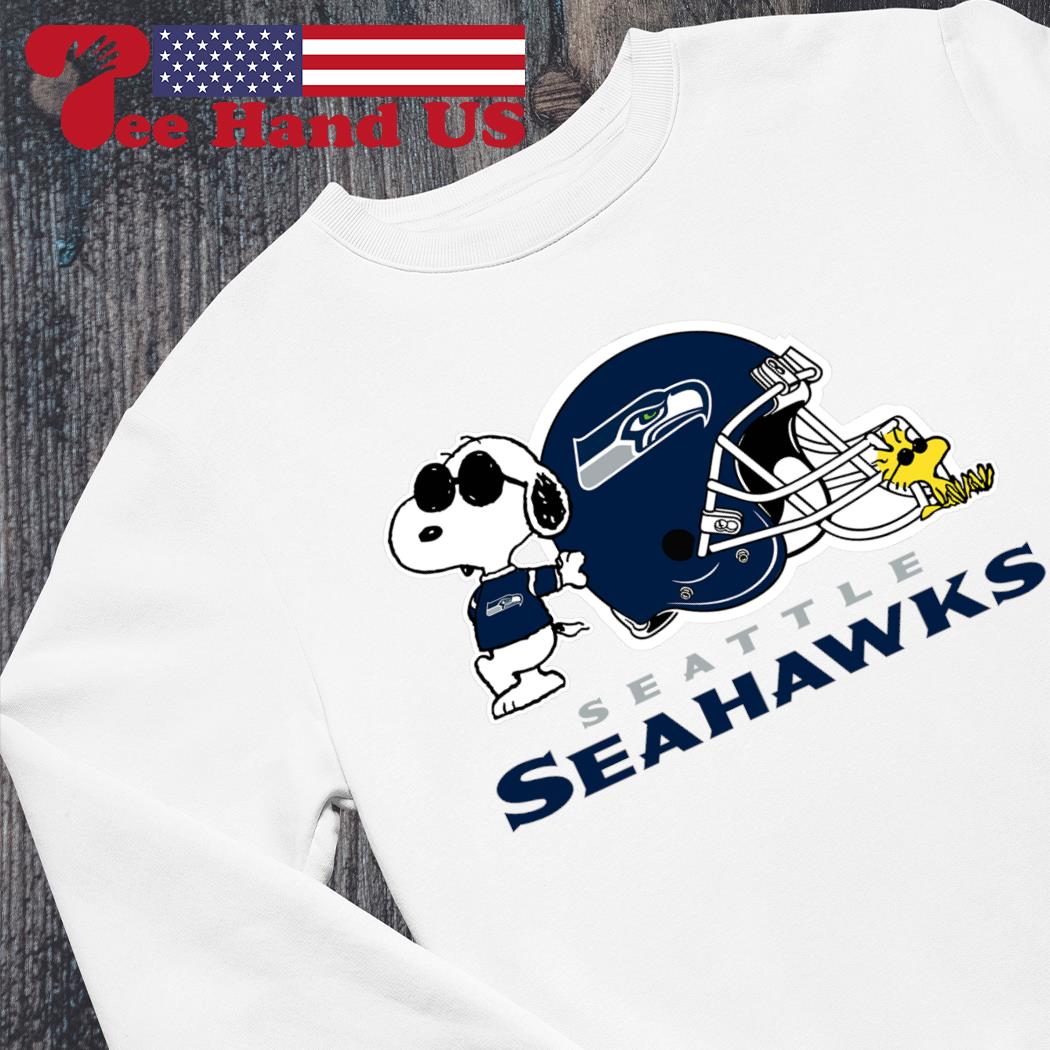 Seattle Seahawks Snoopy plays the Football game T-shirts, hoodie, sweater,  long sleeve and tank top