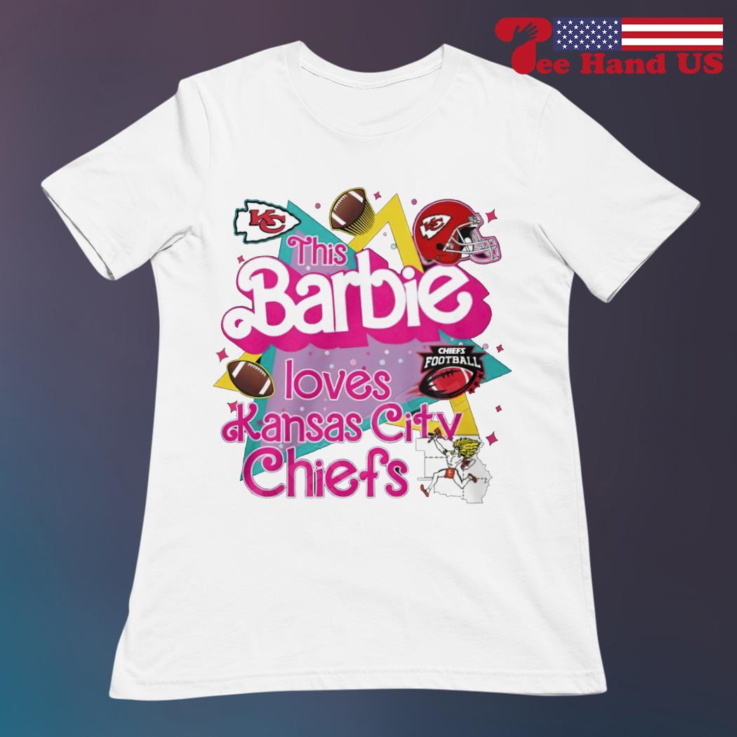 This Barbie loves Kansas City Chiefs shirt, hoodie, sweater, long sleeve  and tank top