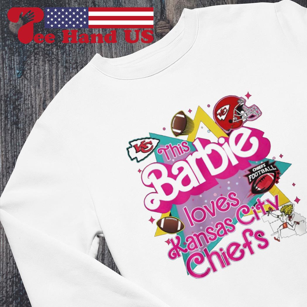 This Barbie Loves Kansas City Chiefs Shirt, hoodie, sweater, long