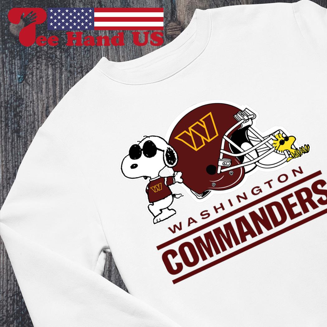 Washington Commanders Snoopy and Charlie Brown Peanuts shirt, hoodie,  sweater, long sleeve and tank top