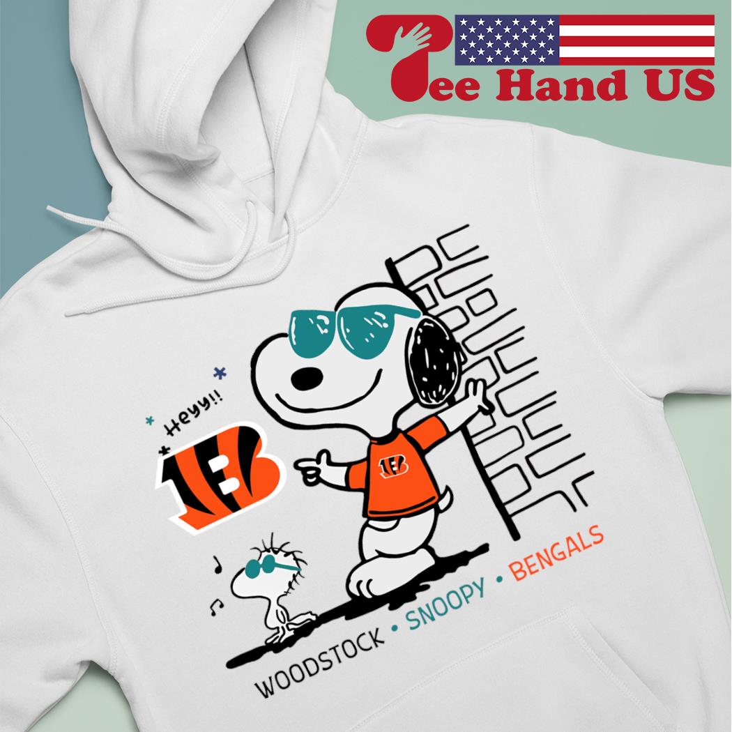 Woodstock Snoopy Bengals shirt,sweater, hoodie, sweater, long