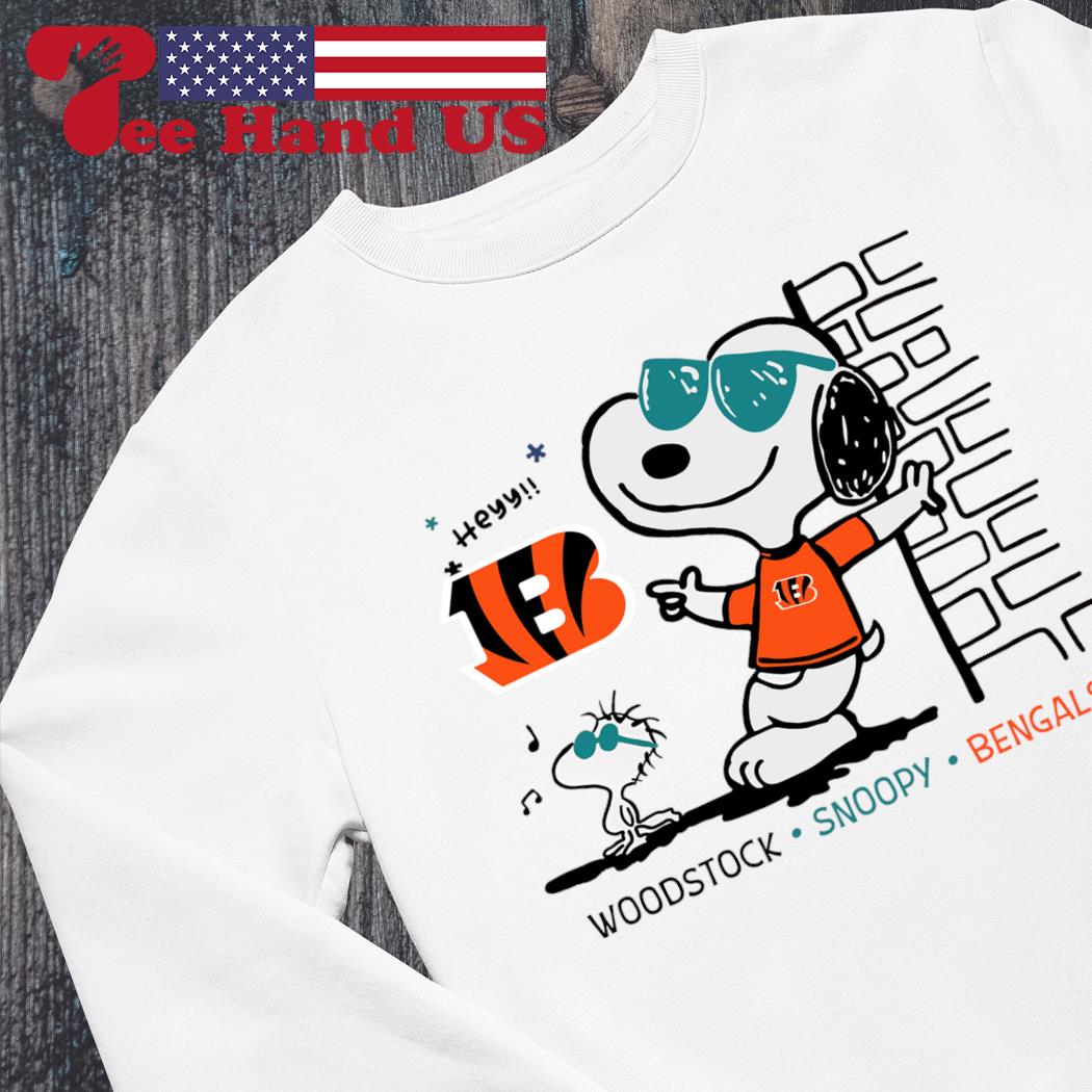 Woodstock Snoopy Bengals shirt,sweater - Limotees